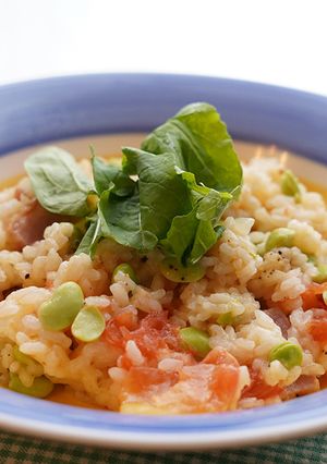 枝豆とトマトのリゾット-レシピのメイン写真
