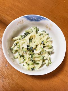 ズッキーニサラダ-レシピのメイン写真