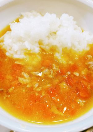 【保育園離乳後期】鶏肉と野菜の煮物-レシピのメイン写真