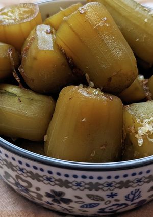 おばけきゅうりのおかか煮-レシピのメイン写真