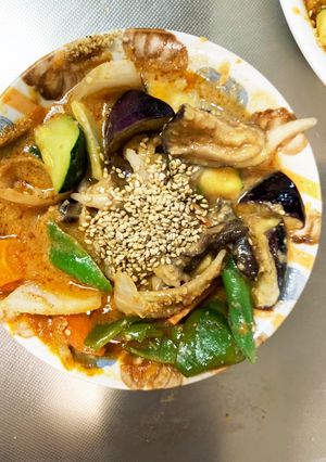 きな粉ケチャ味噌味豚こま大根青椒肉絲風-レシピのメイン写真