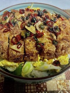 油淋鶏的な中華かつ丼-レシピのメイン写真
