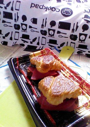 ビアソ&チーズのプチ・ホットサンド43-レシピのメイン写真