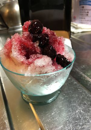かき氷フルーツソース<その④>チェリー♪-レシピのメイン写真