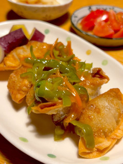 揚げ餃子あんかけ-レシピのメイン写真