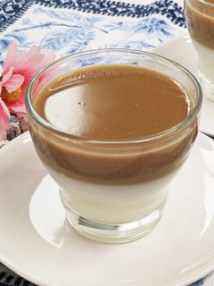お洒落で簡単~カフェラテ ブラマンジェ☆-レシピのメイン写真