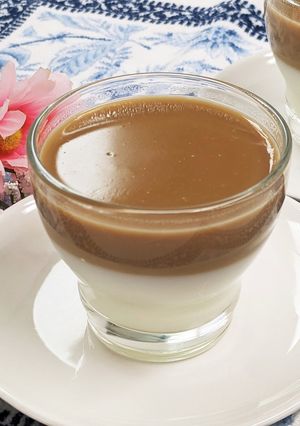 お洒落で簡単～カフェラテ ブラマンジェ☆-レシピのメイン写真