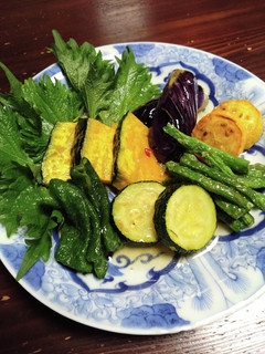 夏野菜の揚げ浸し(好みの野菜で)-レシピのメイン写真