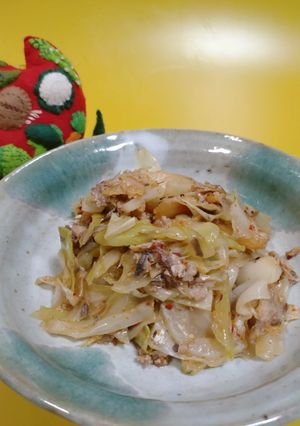 キャベツとさば缶のキムチ和え-レシピのメイン写真