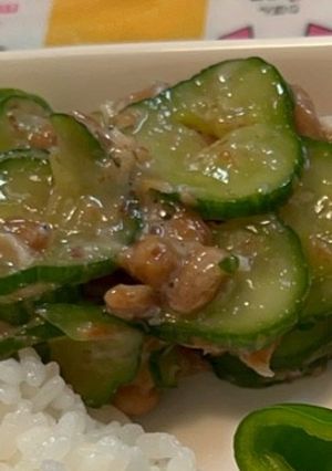 梅納豆きゅうり-レシピのメイン写真