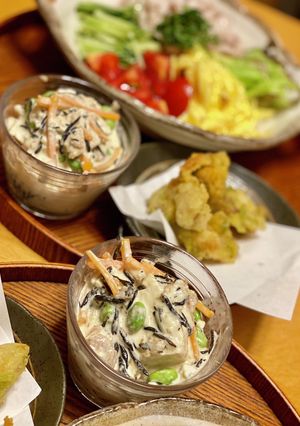 ひじきと豆腐のサラダ-レシピのメイン写真