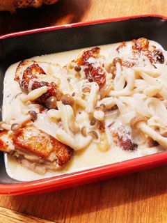 チキンソテーのきのこクリームソース☆-レシピのメイン写真