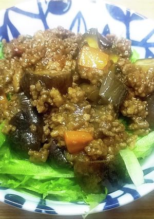 休日に便利！ささっと作る麻婆茄子丼-レシピのメイン写真