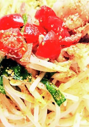 ☆夏にピッタリ！ごまダレうどん-レシピのメイン写真