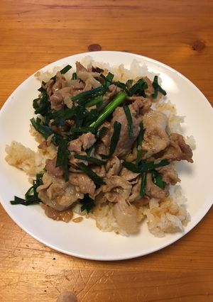 豚肉丼！超簡単-レシピのメイン写真