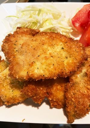 絶品！鶏胸肉のミラノ風カツレツ！-レシピのメイン写真