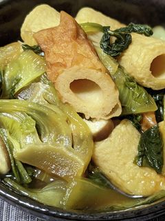ちくわとチンゲン菜の煮浸し-レシピのメイン写真