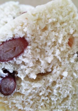 パックde蒸しパン使用！金時豆蒸しパン-レシピのメイン写真