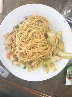 お一人様!夏にすっきり甘酢焼きそば隠し味-レシピのメイン写真