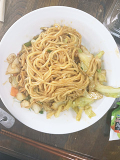 お一人様!夏にすっきり甘酢焼きそば隠し味-レシピのメイン写真
