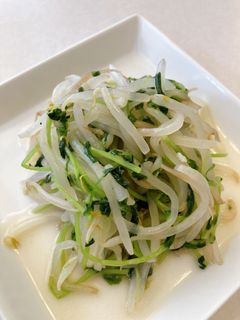 居酒屋風♡豆苗もやし炒め-レシピのメイン写真