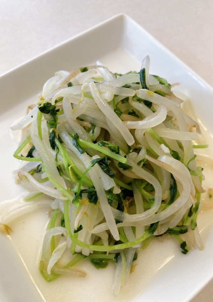 居酒屋風♡豆苗もやし炒め-レシピのメイン写真