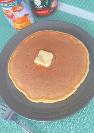 超簡単！豆腐でもちもちパンケーキ-レシピのメイン写真