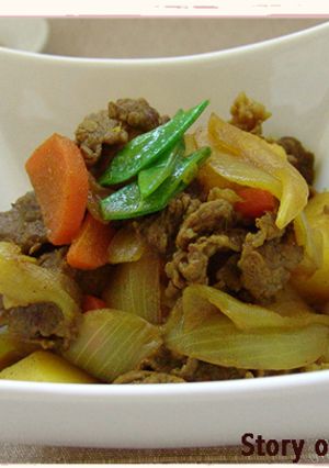 ほくほくカレー肉じゃが-レシピのメイン写真