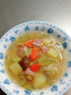 たっぷり野菜のコンソメスープ-レシピのメイン写真