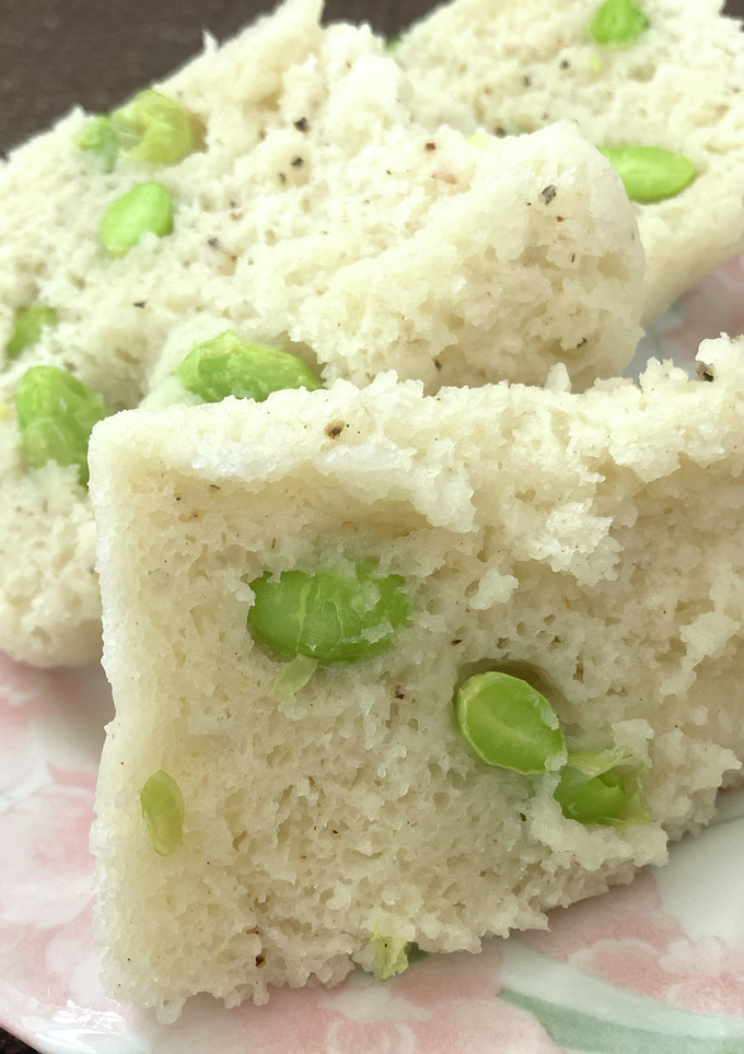 えだ豆と黒胡椒の蒸しパン-レシピのメイン写真