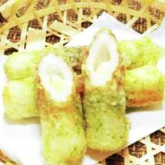 รูปของ 間違いないサクサク!★ちくわの磯辺揚げ
