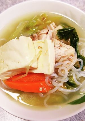 鶏肉の水炊き-レシピのメイン写真