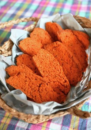 トマトバジル味のおからビスコッティ-レシピのメイン写真