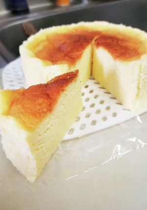 しゅっ*♪チーズスフレケーキ-レシピのメイン写真
