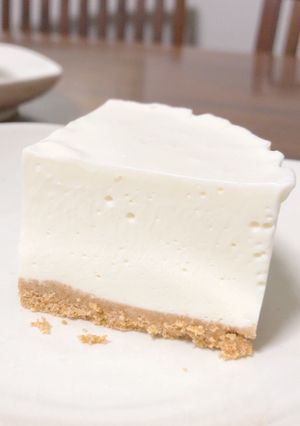 #カロリーオフ レアチーズケーキ-レシピのメイン写真