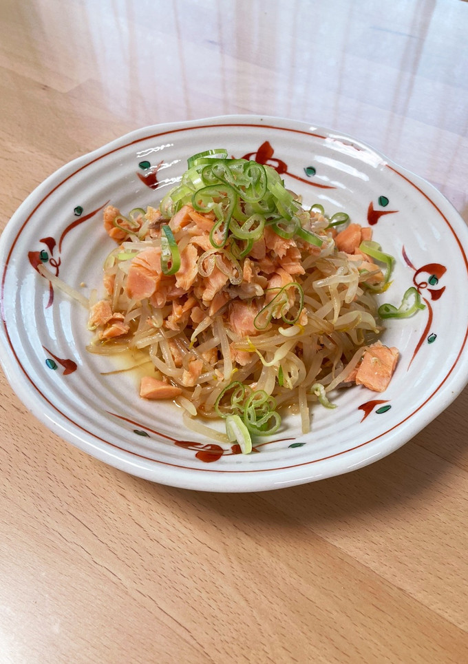 もやしと塩鮭の和え物-レシピのメイン写真