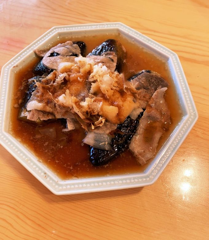 茄子と豚肉のレンジ蒸し。ポン酢みぞれ和え-レシピのメイン写真