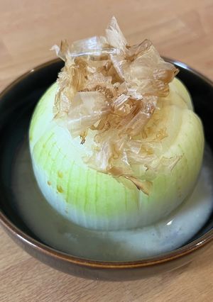丸ごと玉ねぎのレンジ蒸し-レシピのメイン写真
