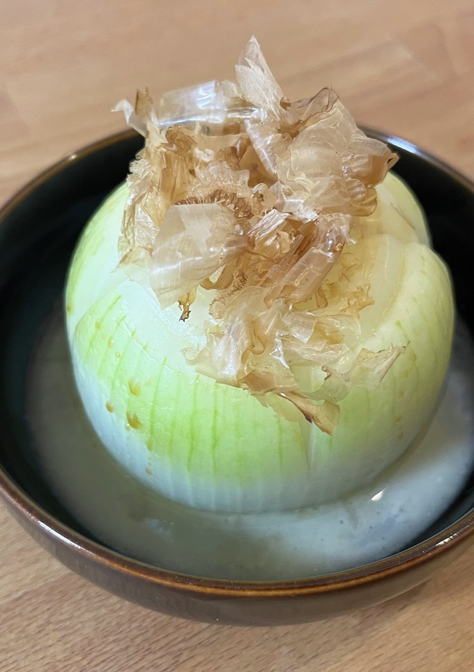 丸ごと玉ねぎのレンジ蒸し-レシピのメイン写真