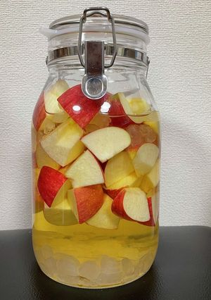 超簡単　シンプル　りんご酢【ドリンク用】-レシピのメイン写真