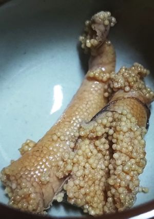 トビウオの卵と白子の煮付け-レシピのメイン写真
