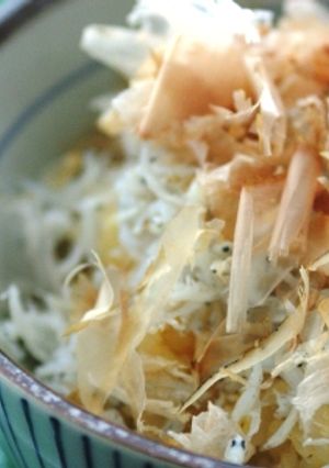 じゃことチーズのわさび醤油まぜごはん-レシピのメイン写真