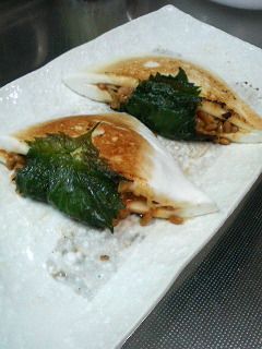 ☆はんぺんのキムチーズ納豆の挟み焼き☆-レシピのメイン写真