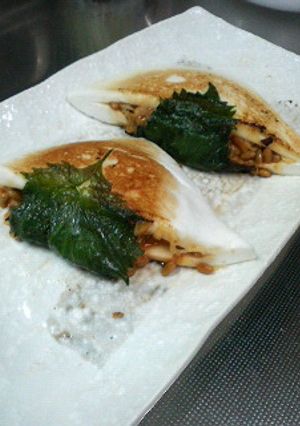 ☆はんぺんのキムチーズ納豆の挟み焼き☆-レシピのメイン写真