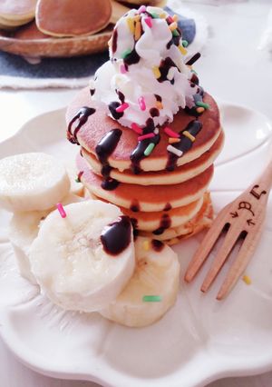 朝食おやつに♪うちのプチパンケーキ-レシピのメイン写真