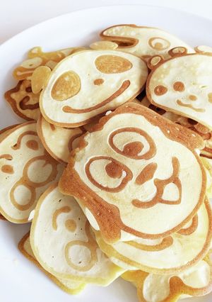 絞り出し☆キャラクターホットケーキ-レシピのメイン写真