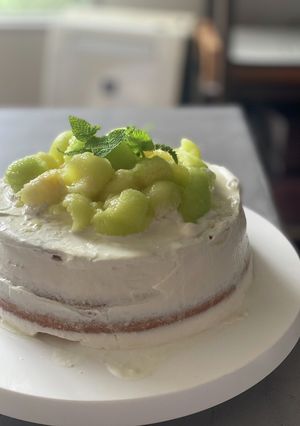 メロンケーキ-レシピのメイン写真