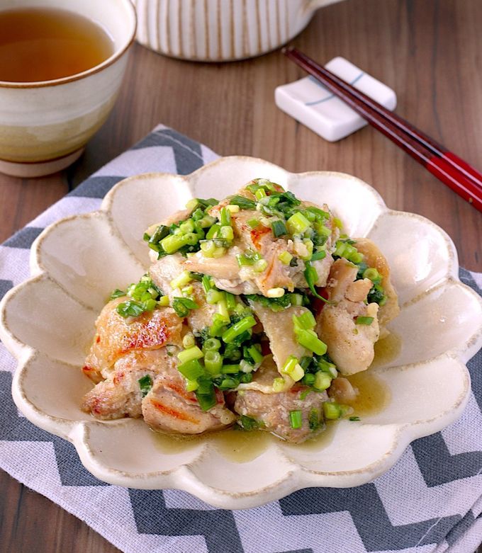 お箸がすすみすぎる♪塩麹のネギ塩チキン-レシピのメイン写真