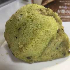 รูปของ 抹茶小豆のモチモチ蒸しパン