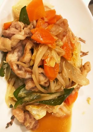 ピリ辛野菜炒め-レシピのメイン写真
